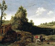 Esaias Van de Velde Landscape oil painting on canvas